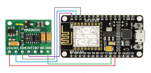 Project Hub: Pulse Oximeter MAX30100 Interface with NodeMCU