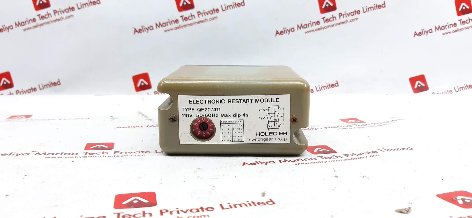HOLECHH QE22/411 ELECTRONIC RESTART MODULE 110V 50/60HZ Aeliya Marine