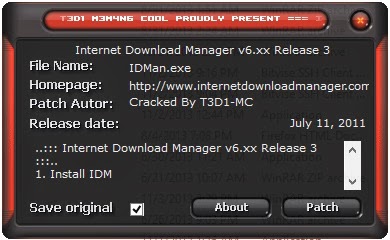 Secret Sitee Internet Download Manager 6 18 Build 5 Patch