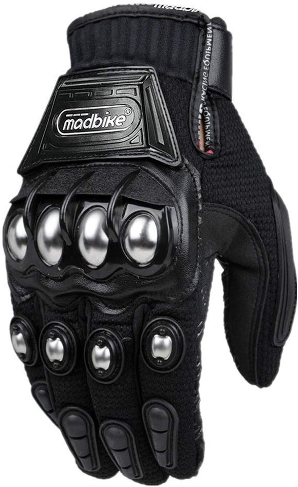 Moto Apparels Motorcycle Steel Knuckle gloves Racing Tactical Paintball Gloves