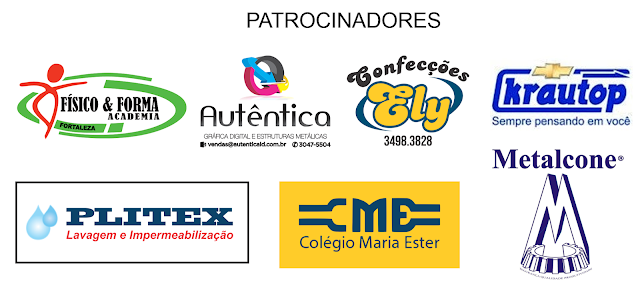 Físico e Forma Academia, Autêntica, Confecções, Krautop, Plitex, Colégio Maria Ester, Metalcone. 