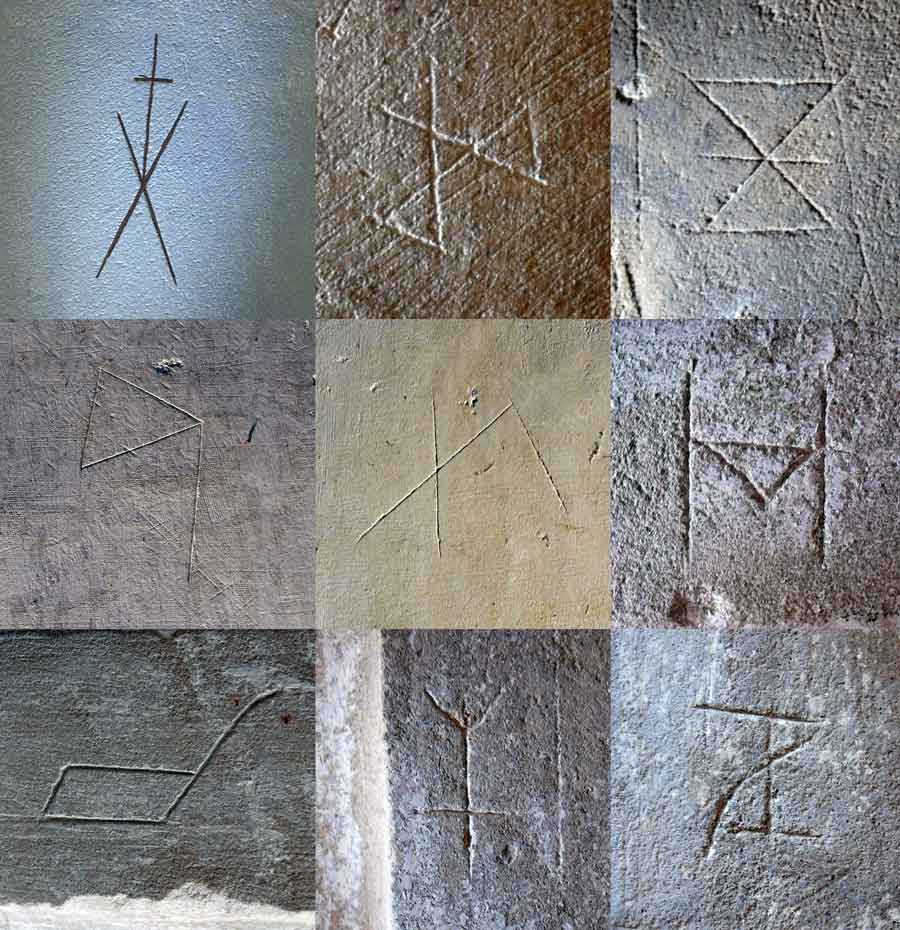 Medieval Graffiti the lost voices of England's churches Marking the
