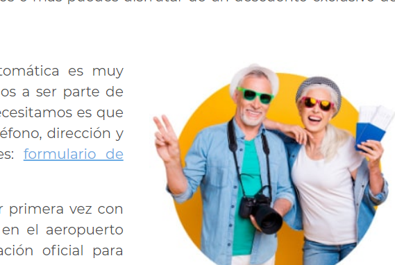 texto de Interjet acerca de Descuento para Adultos Mayores texto de Interjet acerca de Descuento para Adultos Mayores