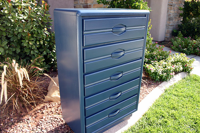 Doubletake Decor Blue & Gray Dresser