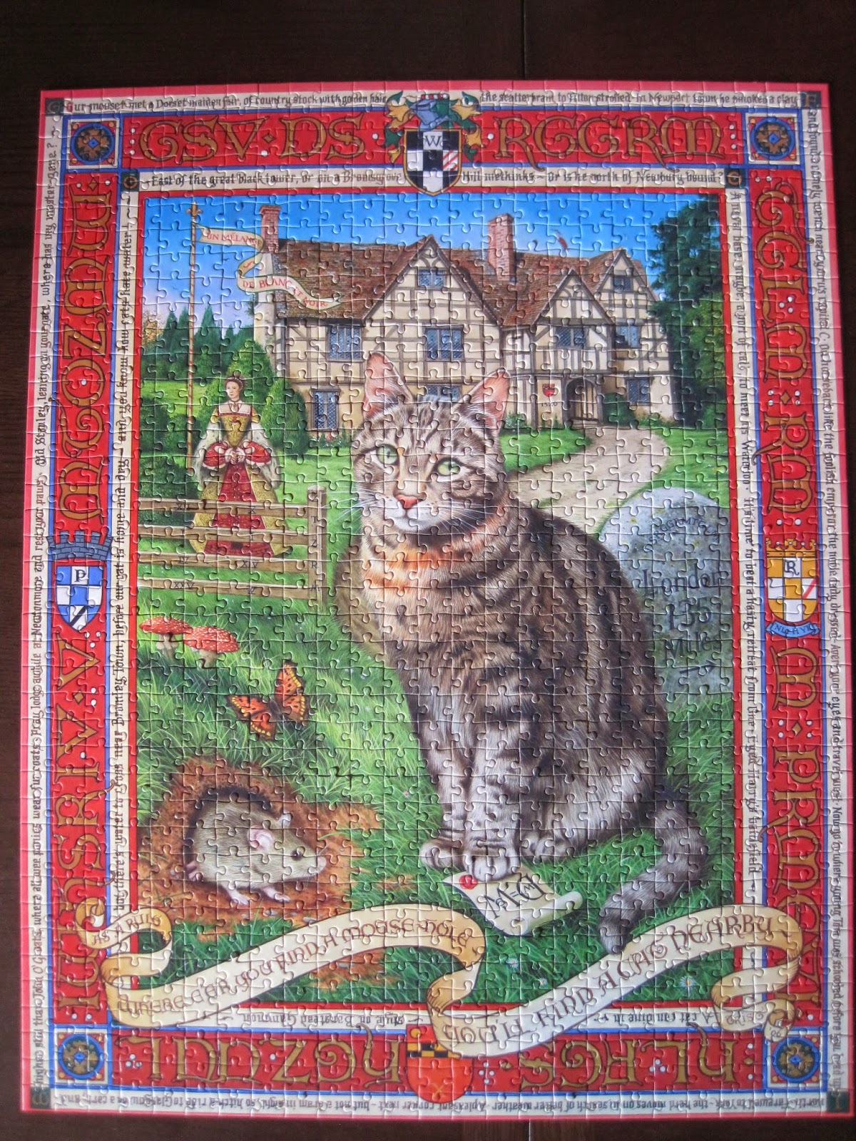 Jigsaw Jollies Cat Conundrum Past Times (1000 pieces)
