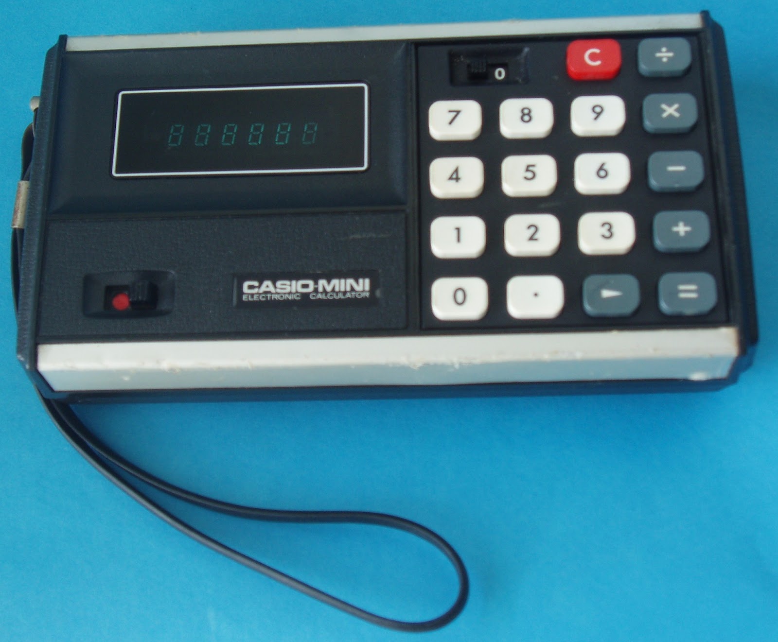 Vintage Calculator Museum Vintage Casio Mini Electronic Calculator CM602