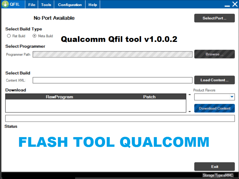 Download QFIL Tool v1.0.0.2 site ImageLoaderQFIL