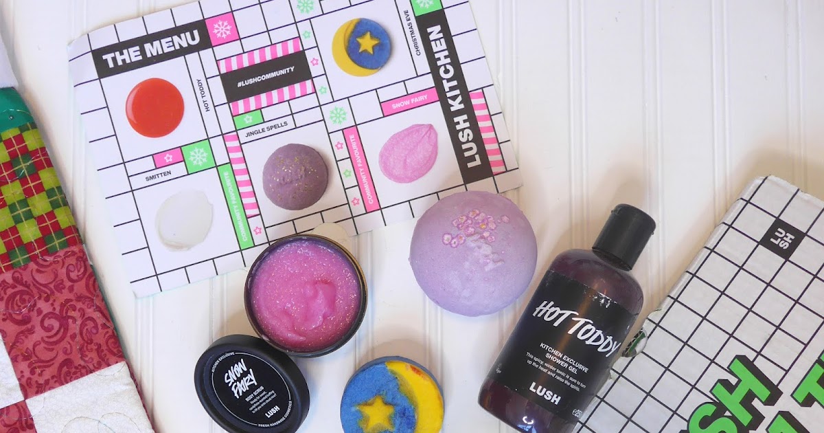 December Lush Kitchen Subscription Box See The World In Pink