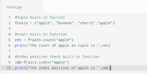 Geek4Tutorial.com: Tuples in Python