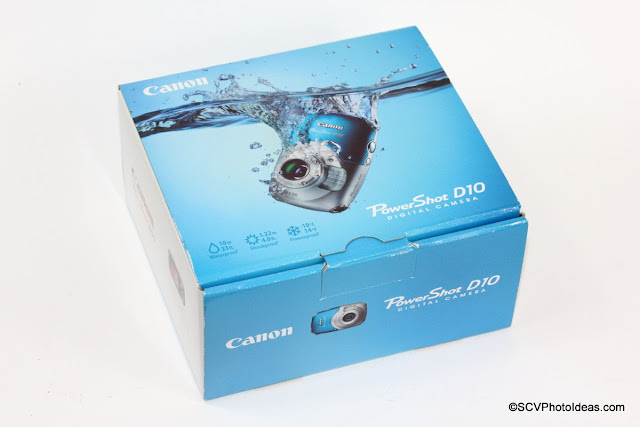 Canon PowerShot D10 Camera Box