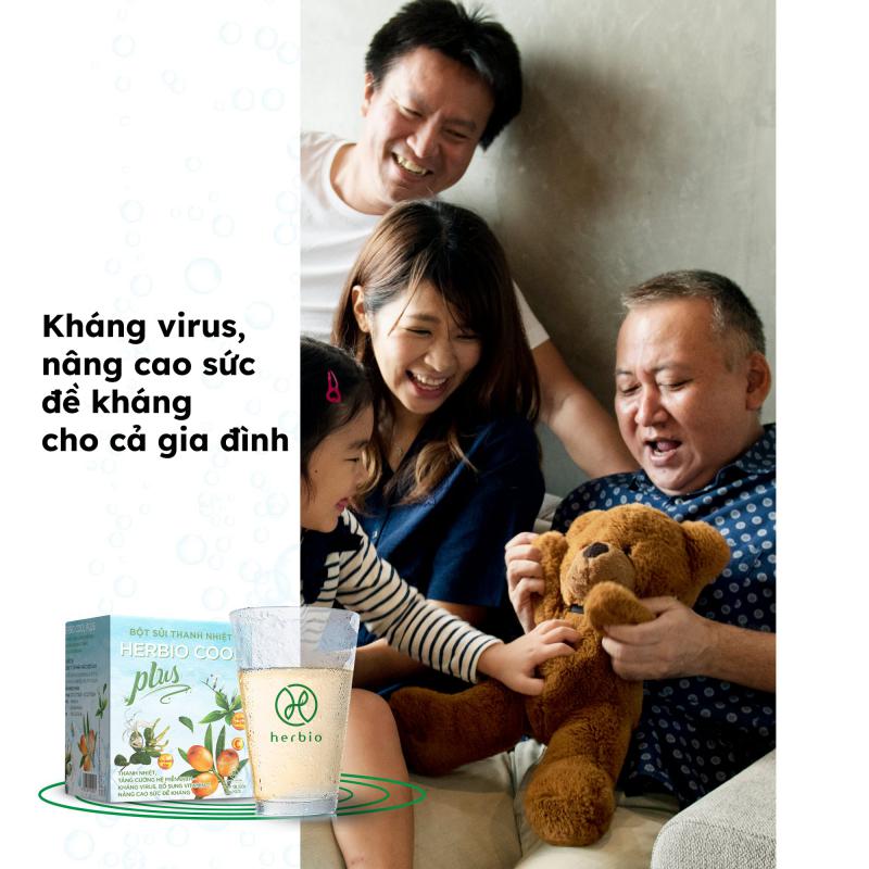 Bột Sủi Thanh Nhiệt Herbio Cool Plus