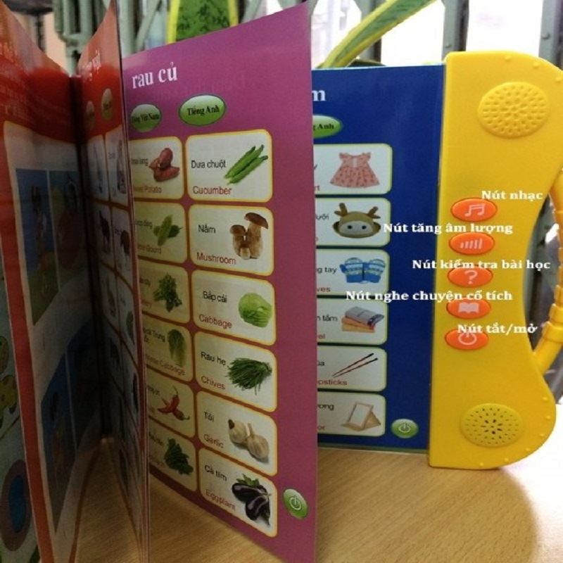 SÁCH ĐIỆN TỬ SONG NGỮ ANH_VIỆT LUYỆN KỸ NĂNG GHI NHỚ CHO BÉ