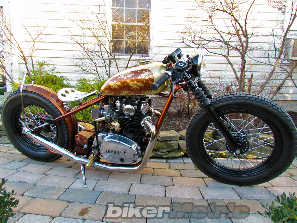 romeo's xs650 bobber from the horse mag