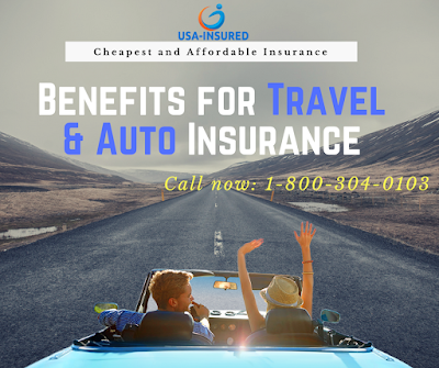 Benefits for travel and auto insurance