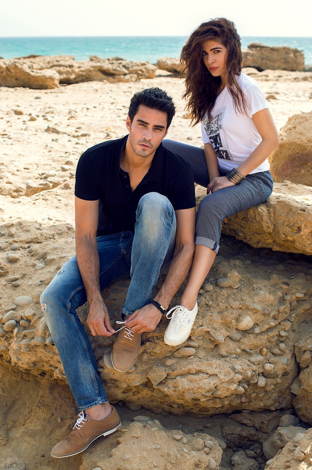 Ayesha Omar & Sikander Rizvi For Pepe Jeans Pakistan 2016