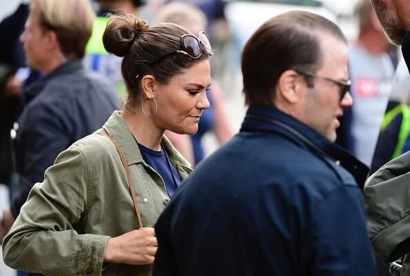 Crown Princess Victoria, Prince Daniel and Princess Estelle attended the concert of the famous band Metallica