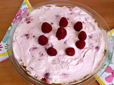 No Bake Raspberry Cheesecake