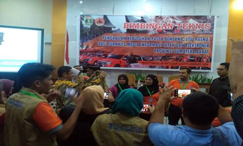 Bpbd Sumbar Gelar Bimtek Jitu Pasna Untuk Jurnalis Go Parlement Portal Berita