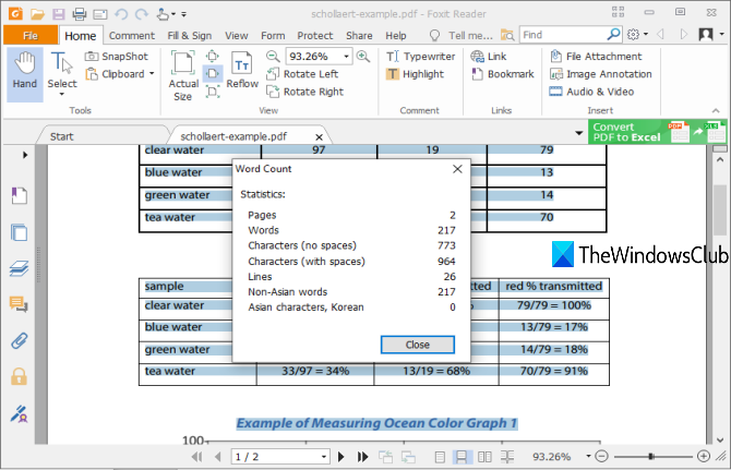 Programa Foxit Reader