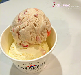 Carousel Creamery Earl Grey Ice Cream, Strawberry Balsamic Ice Cream