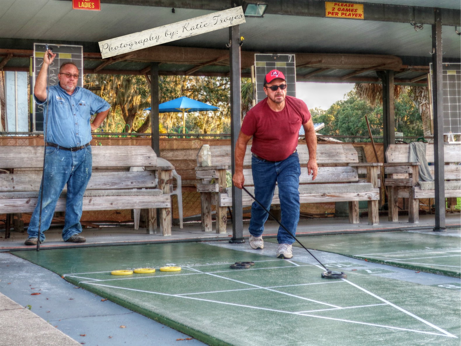 PinecraftSarasota Shuffleboard Game