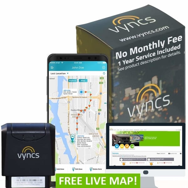 Vyncs VYNCSLINK-001 GPS Tracker for Vehicles