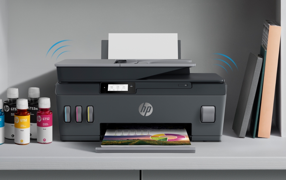 how to find mac address for hp printer