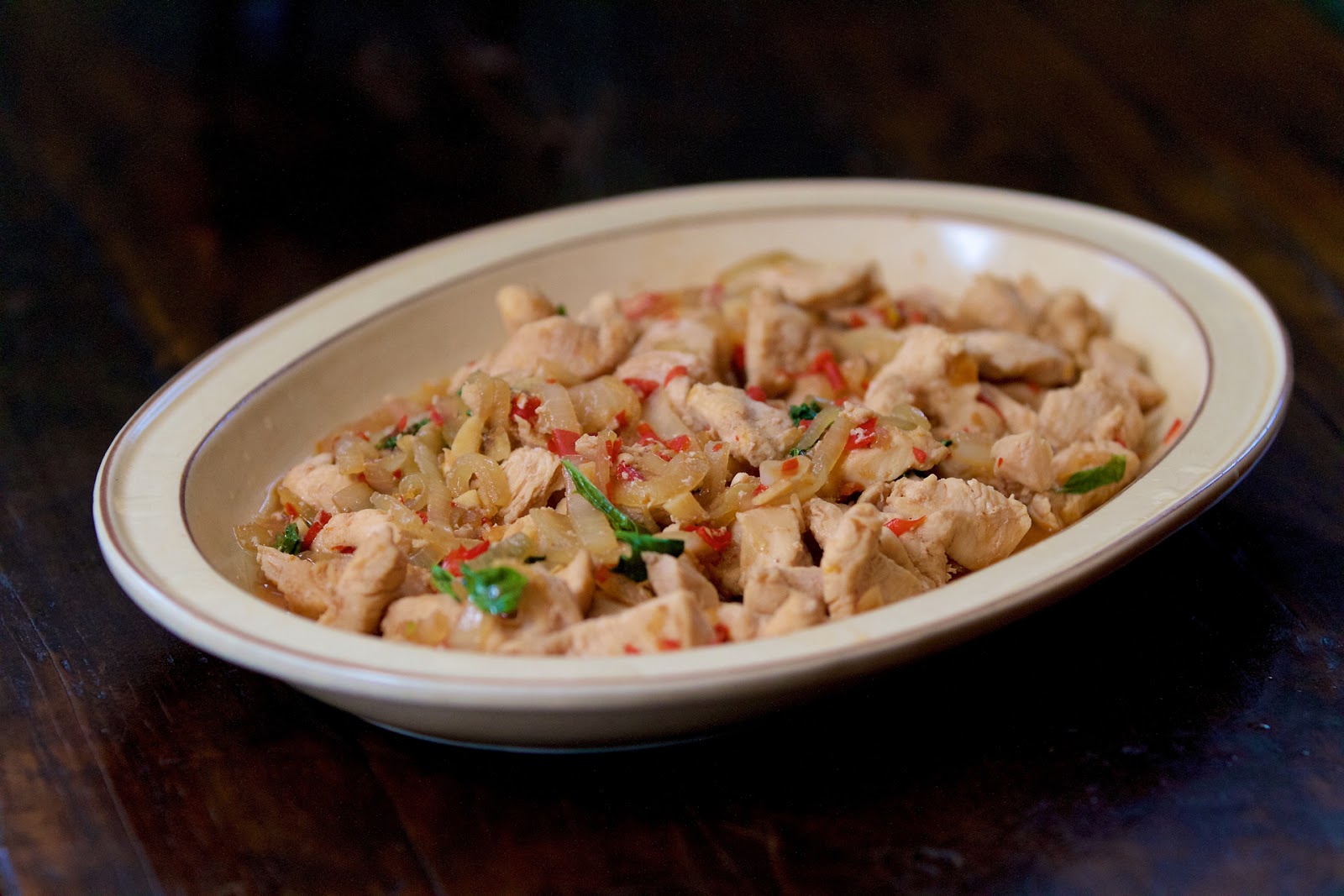 Local Food Rocks Thai Chicken and Basil