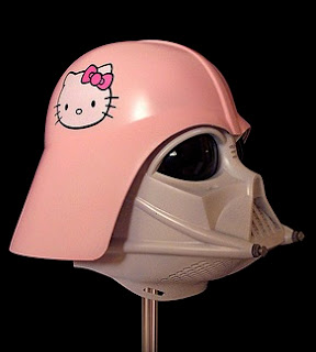Hello Kitty Star Wars' Darth Vader mask