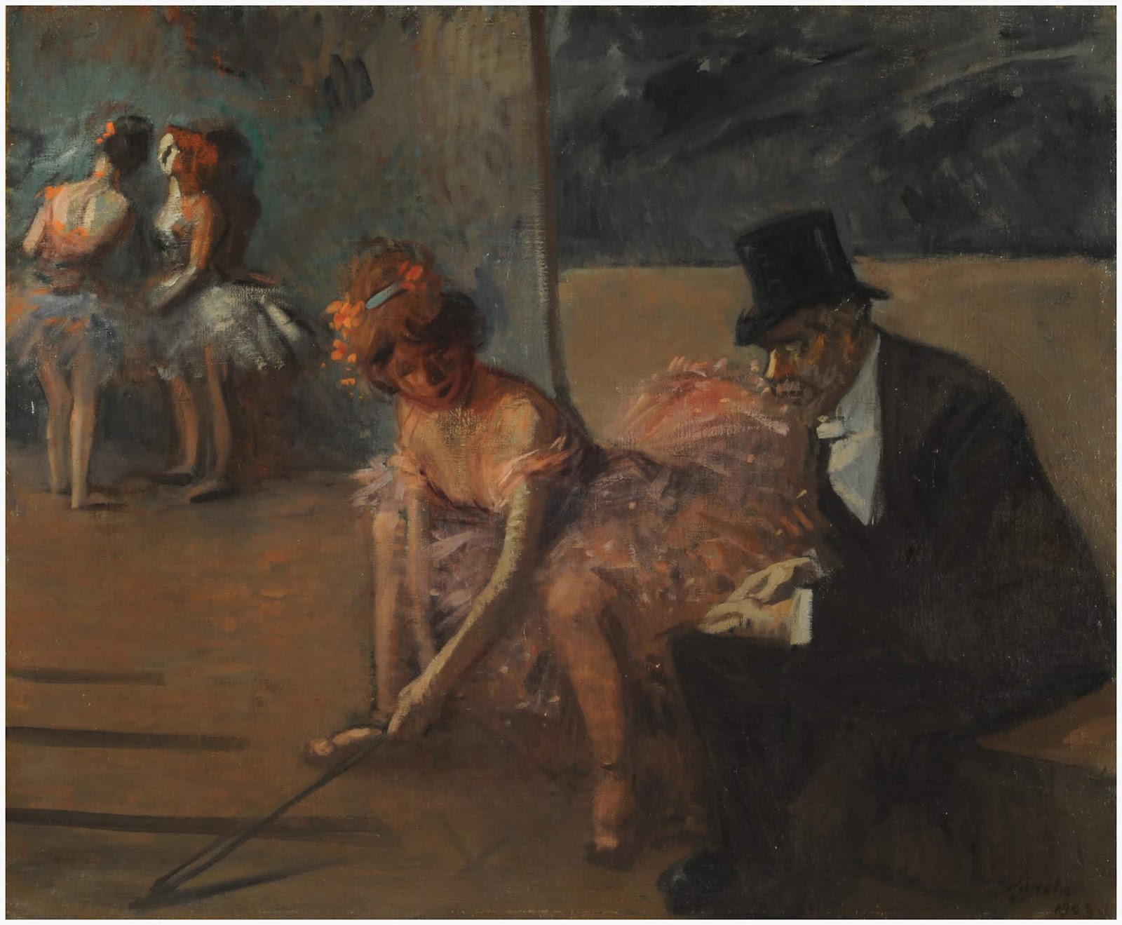 Paintings by Jean-Louis Forain (1852- 1931)