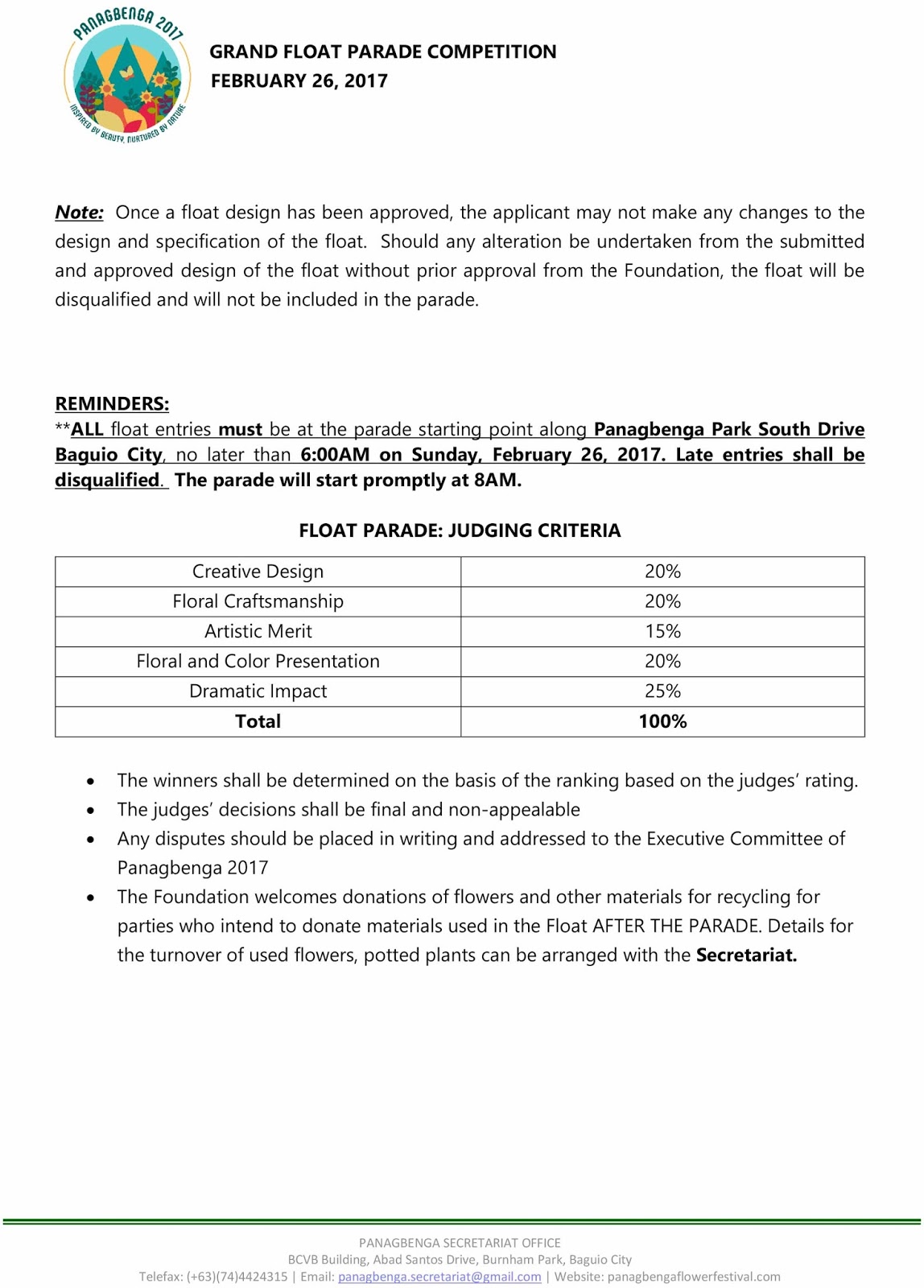 Blogs by Bboss How to Join the Panagbenga Festival 2017 Float Parade