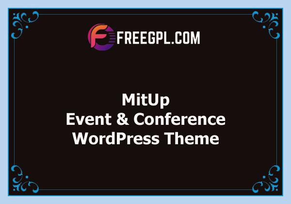 MitUp - Event & Conference WordPress Theme Nulled Download Free