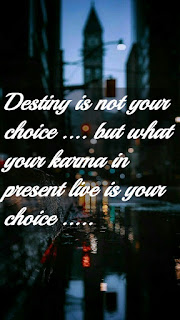 karma and destiny