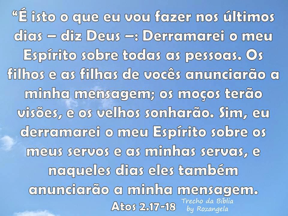 Trecho da Bíblia O servo do Senhor