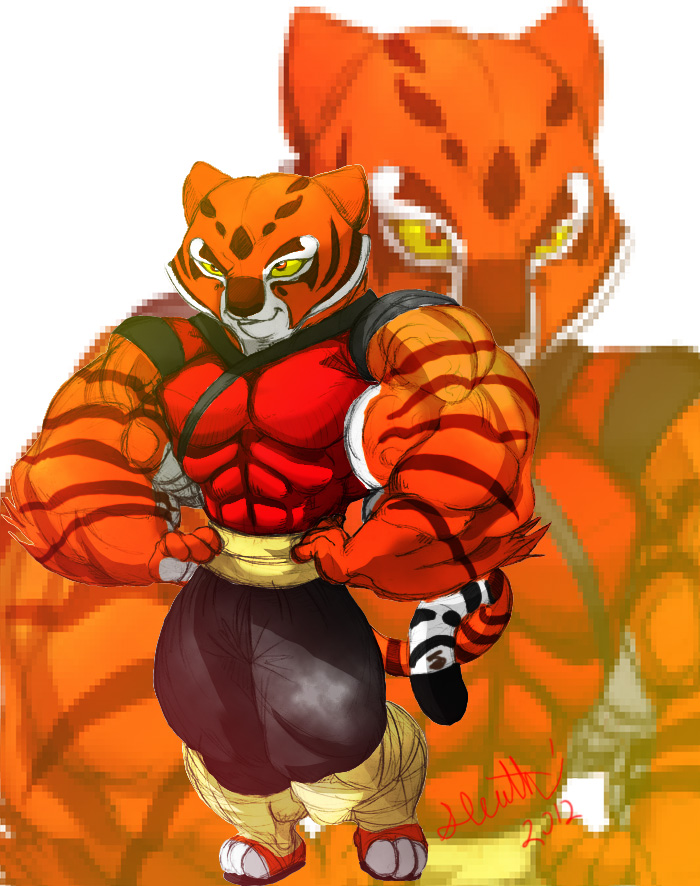 Master Tigress colored.