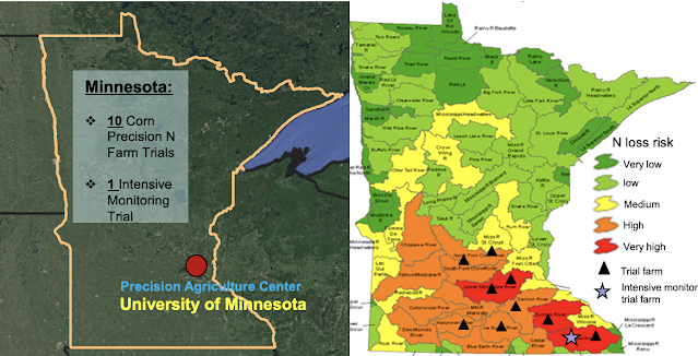 Minnesota on-farm precision nitrogen management research