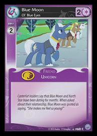 My Little Pony Blue Moon, Ol' Blue Eyes Premiere CCG Card