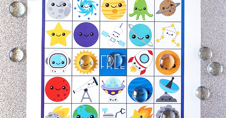 Solar System Bingo