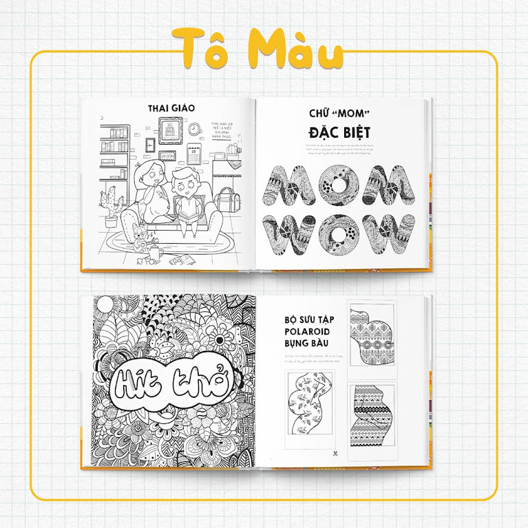[A116] Bookset "Mẹ Bầu Zui": Quà tặng sinh nhật Bà Bầu cực chất