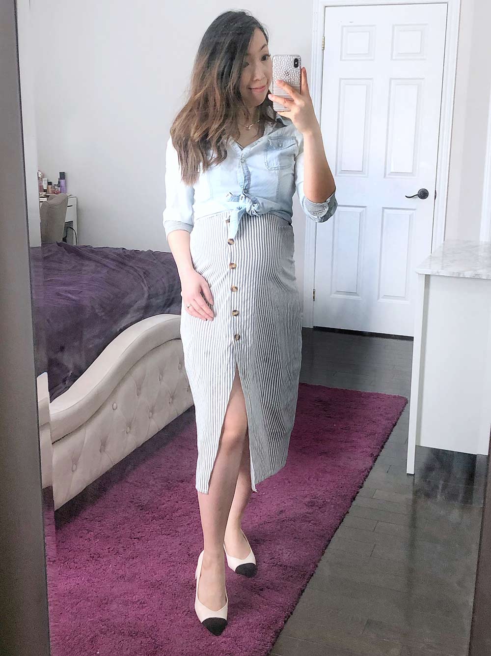 pregnant girl outfits