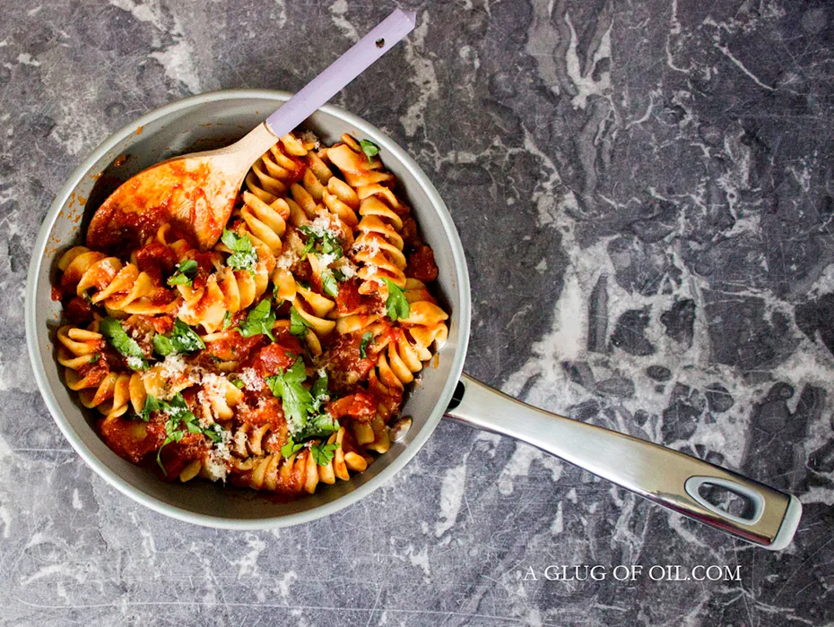Roasted Red Pepper Sauce for Pasta
