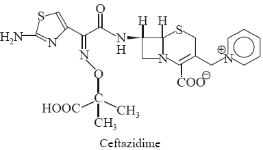Ceftazidime Synonym GR-20263; Fortaz; Tazicef; Tazidime