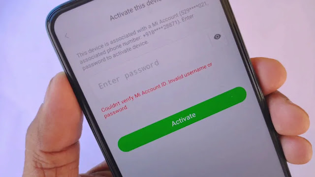 Activate this device problem xiaomi Activate this device xiaomi