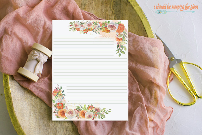 Free Printable Stationery I Should Be Mopping The Floor Free Printable Stationery I Should Be Mopping The Floor
