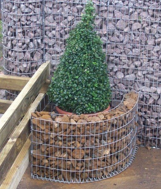 Top 50 Modern Gabion Planter Ideas And Learn How To Build It
