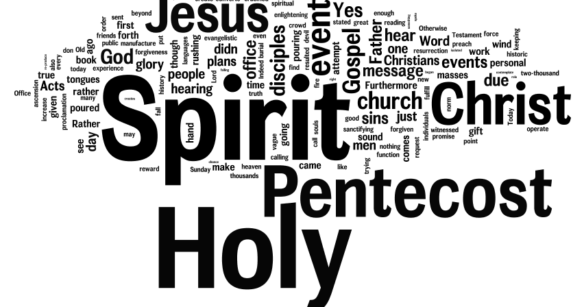 Zion Lutheran Church Sermons: Pentecost - A Work Of God - Not Mystical ...