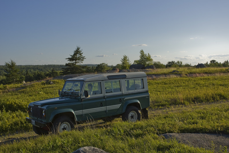 autoliterate 2 Maine Land Rovers Series II & 1983 LR 110