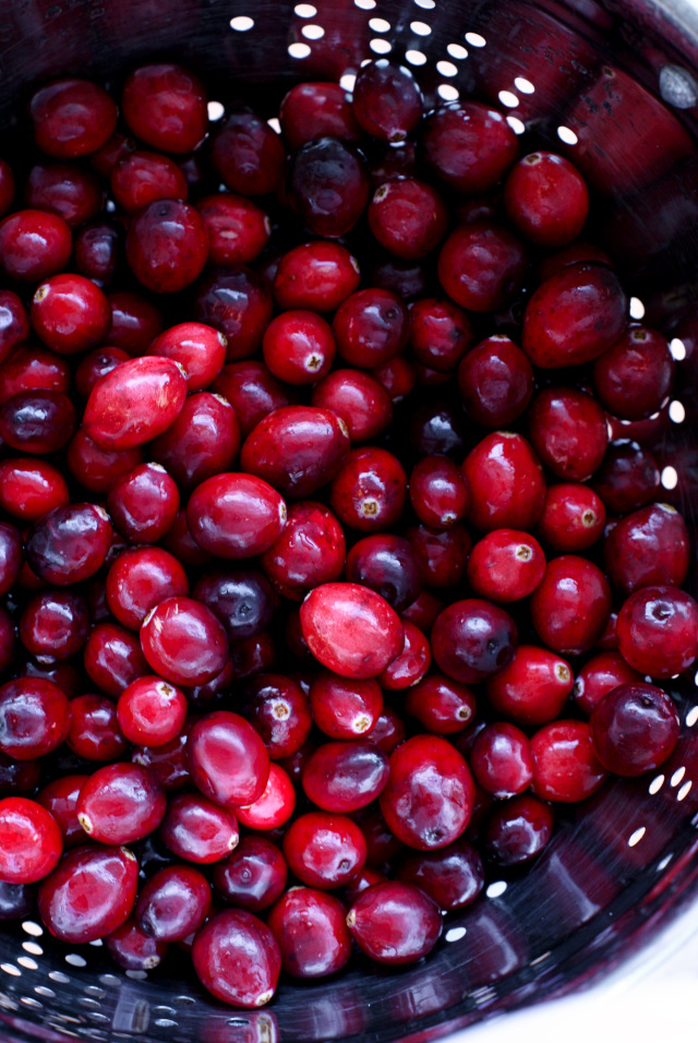 Homemade Cranberry Sauce | The Two Bite Club | #Thanksgiving #sidedish #cranberries This easy to make Homemade Cranberry Sauce made from whole cranberries is so bright, fresh, and full of flavor that you will never want to buy cranberry sauce in a can again! #Thanksgiving #sidedish #cranberries