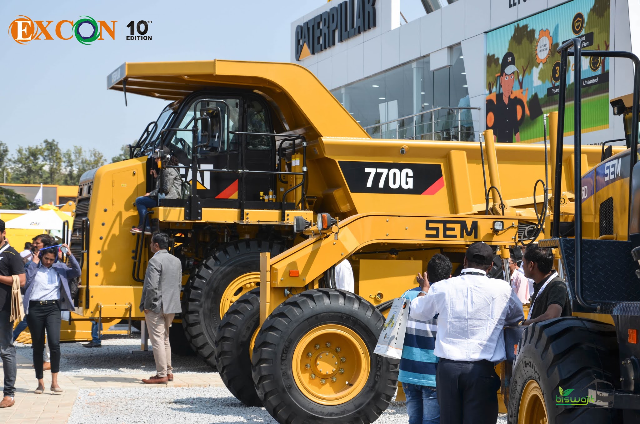 Caterpillar India Private Limited (Yellow Lot) at Excon 2019 India Biswajit SVM Chaser