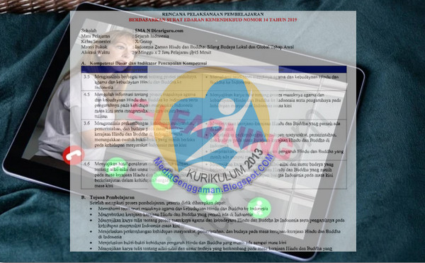 RPP 1 Lembar SMA Sejarah Indonesia Kelas X Semester 2 K13 Revisi 2021 RPP Sejarah Indonesia 1 Lembar Kelas X Semester 2; Media Genggam Penulis Romansyah